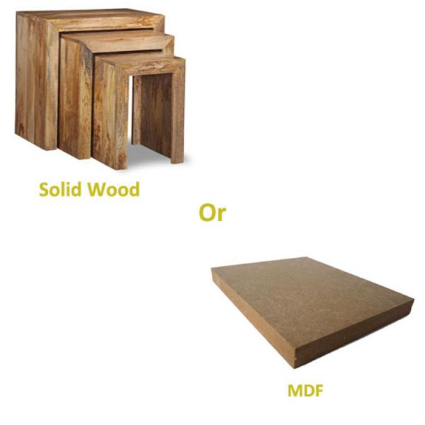 Why you Should Choose Solid Wood Over MDF