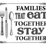 Why Families Should Eat Together; and how a Dining Set can Help