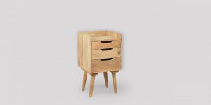 Light Retro Chic Nightstand